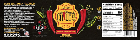 Sweet & Spicy Hatch Chile Mustard