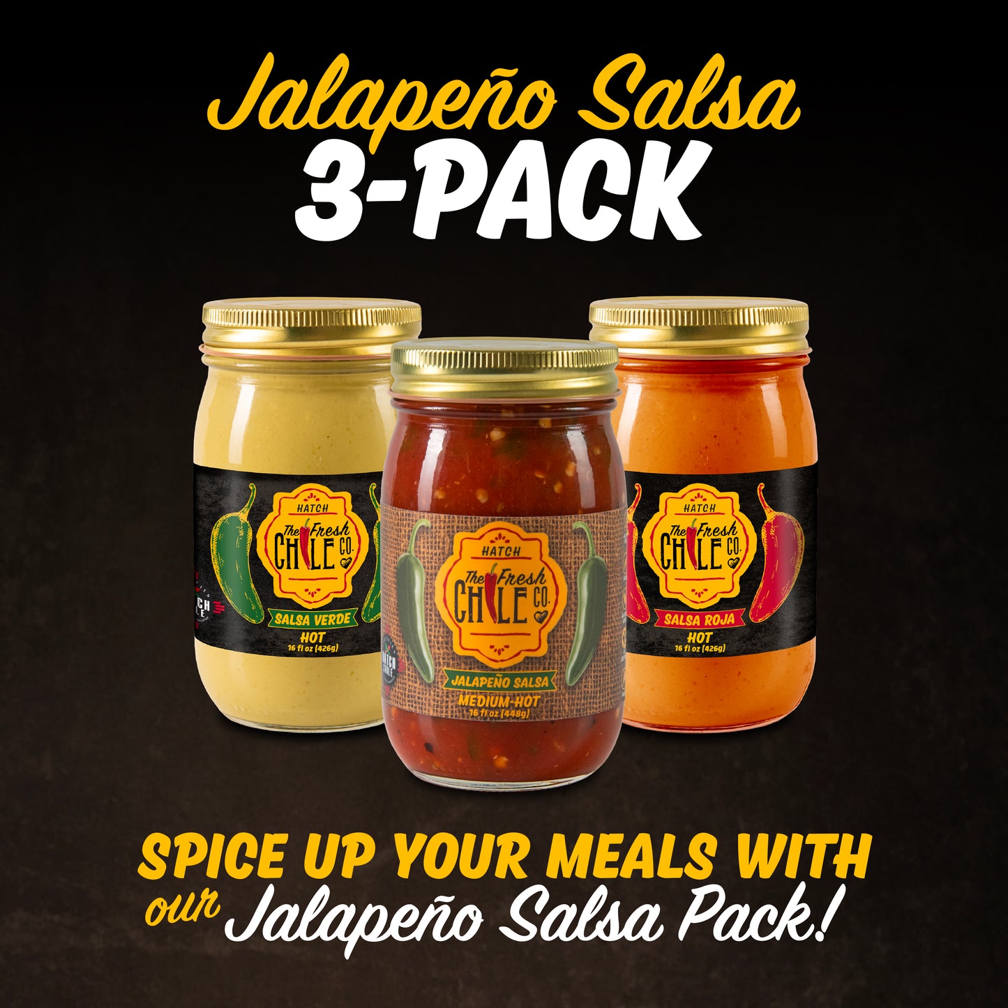 Jalapeño Salsa - 3 Pack