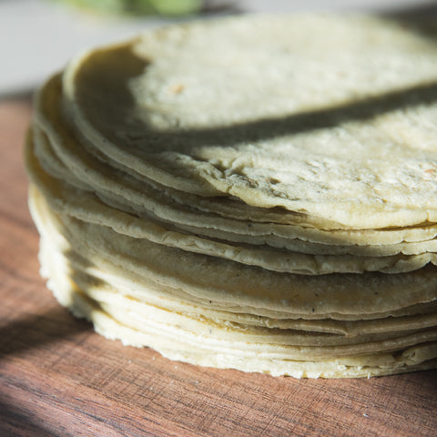 Hatch Green Chile Corn Tortillas - The Fresh Chile Company