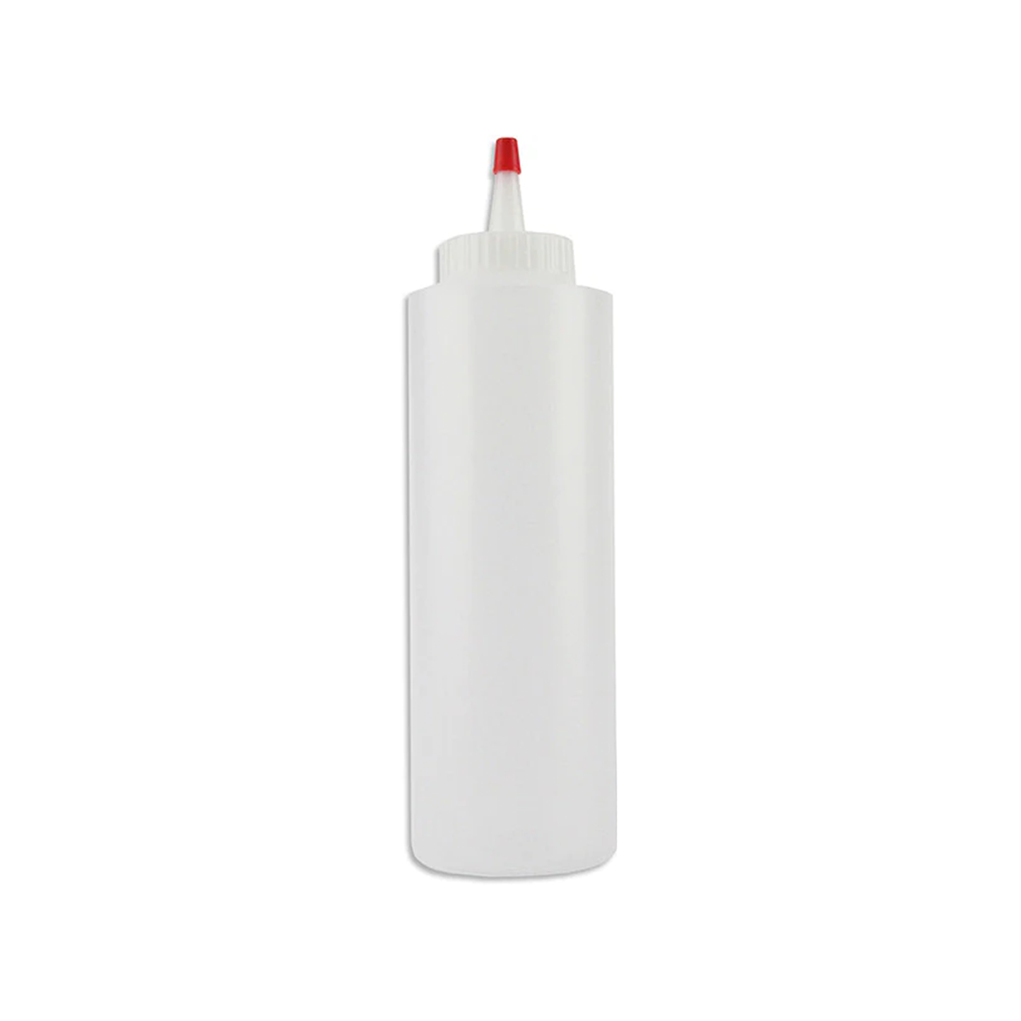 Daily Chef Translucent White Plastic Squeeze Bottles, 16 Oz, 6 Ct