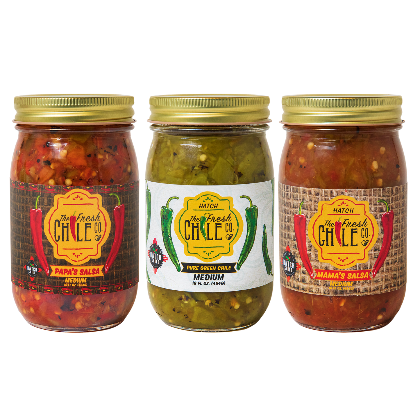 Hatch Chile Salsa Variety Pack - The Fresh Chile Company