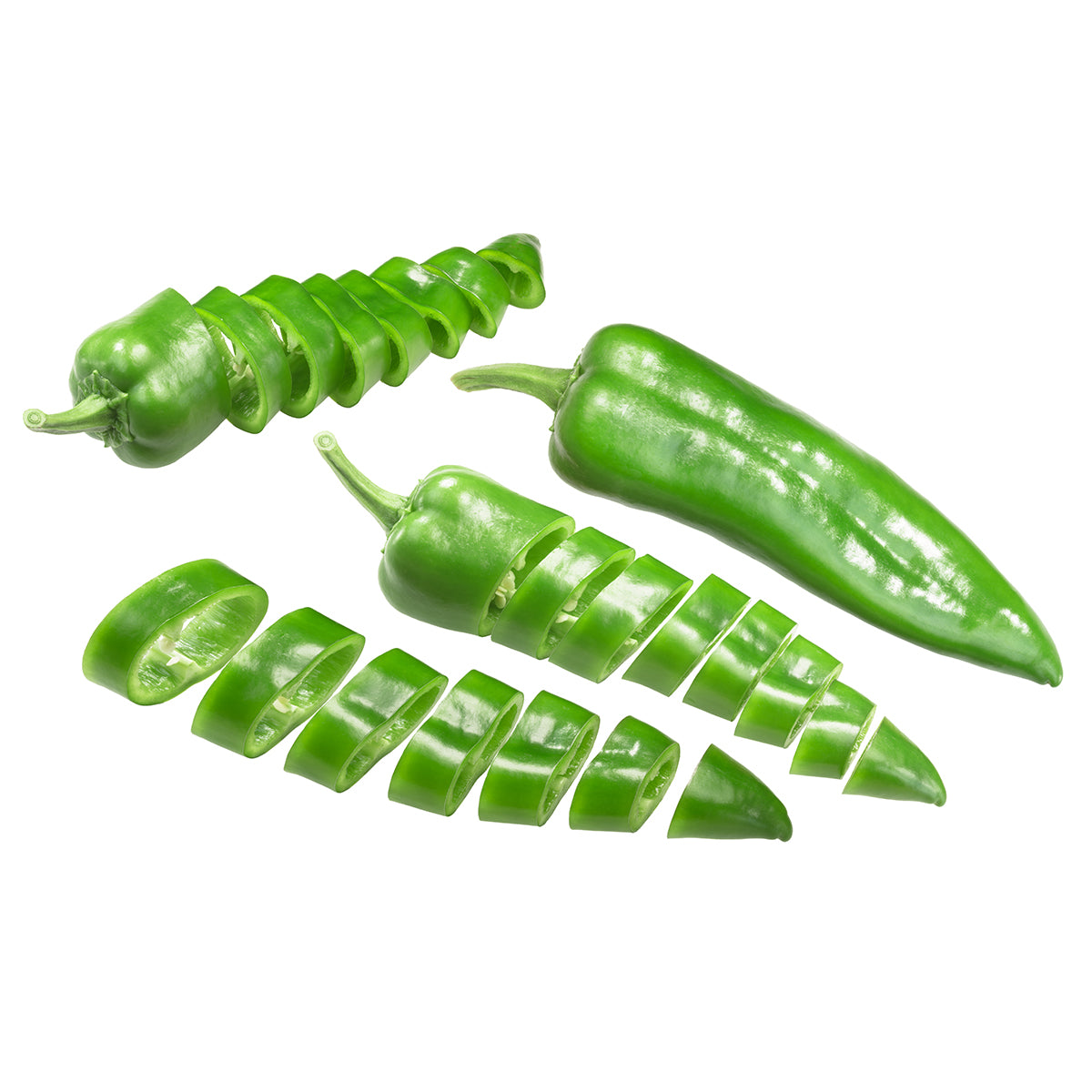 Hot Fresh Hatch Green Chile Peppers | G76 - Sandia - The Fresh Chile Company