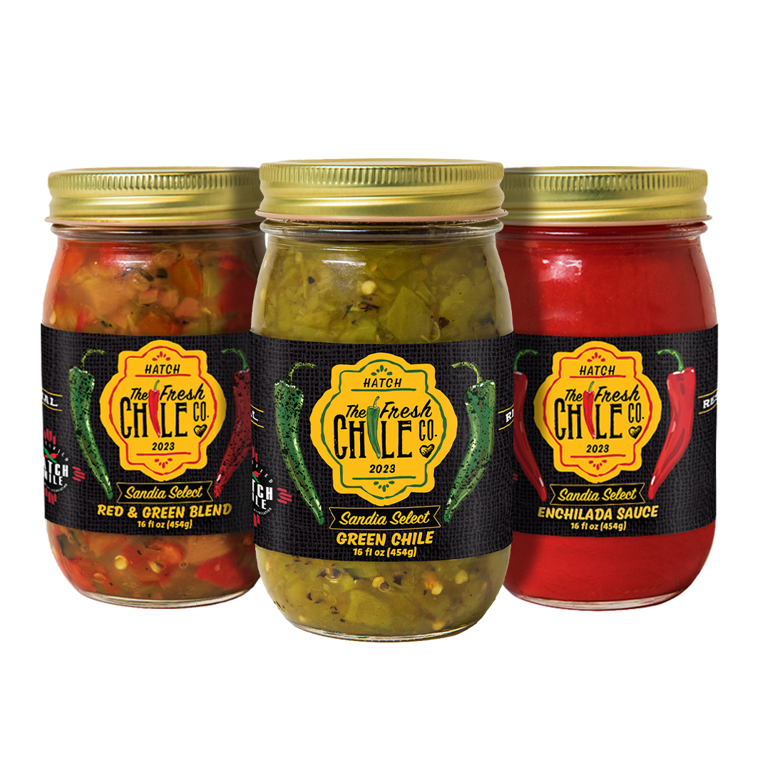 Pre-Order: 2023 Sandia Select Hatch Chile 3 Pack (Hot)