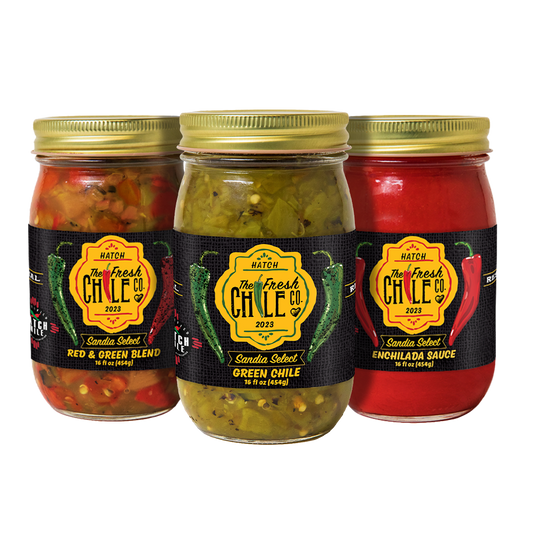 Pre-Order: 2023 Sandia Select Hatch Chile 3 Pack (Hot)