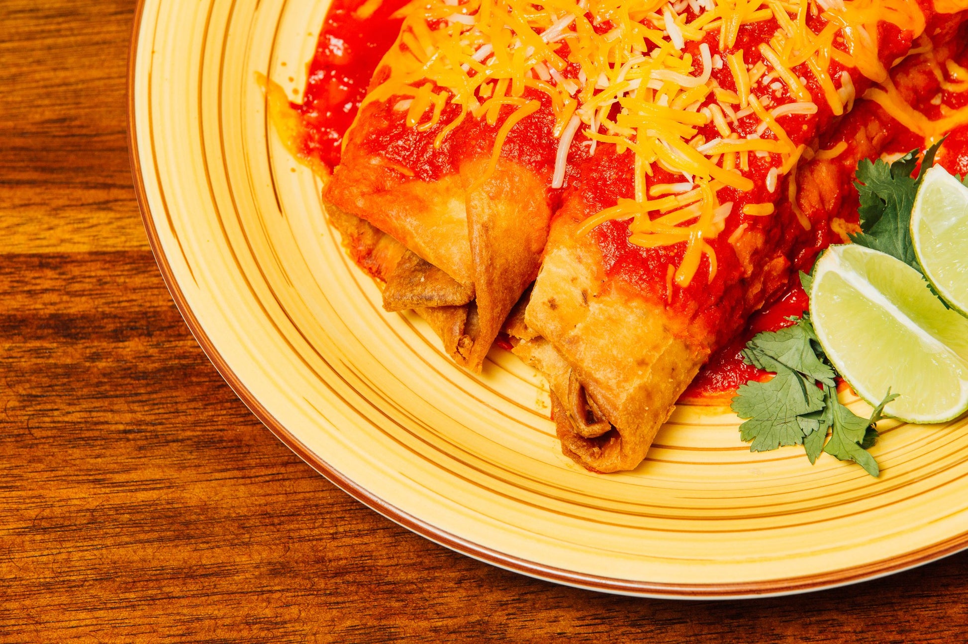 Beef and Queso Chimichangas – Wells Farms