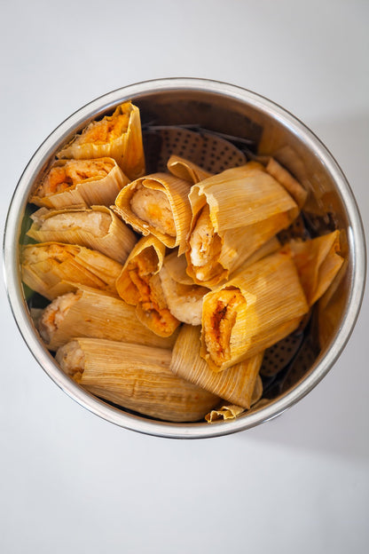 Hatch Green Chile Cheese Tamales - The Fresh Chile Company